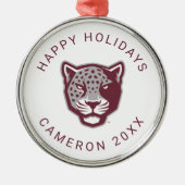 Texas A&M University - San Antonio | Jaguars Metalen Ornament (Voorkant)