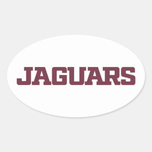 Texas A&M University - San Antonio Jaguars Ovale Sticker