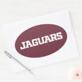 Texas A&M University - San Antonio Jaguars Ovale Sticker (Envelop)