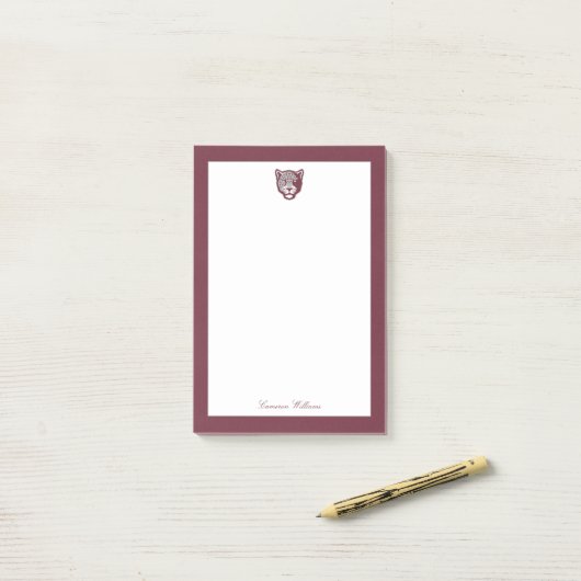 Texas A&M University - San Antonio | Jaguars Post-it® Notes (Op bureau)