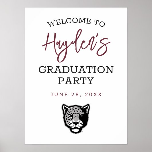 Texas A&M University - San Antonio | Jaguars Poster (Voorkant)