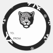 Texas A&M University - San Antonio | Jaguars Ronde Sticker (Voorkant)