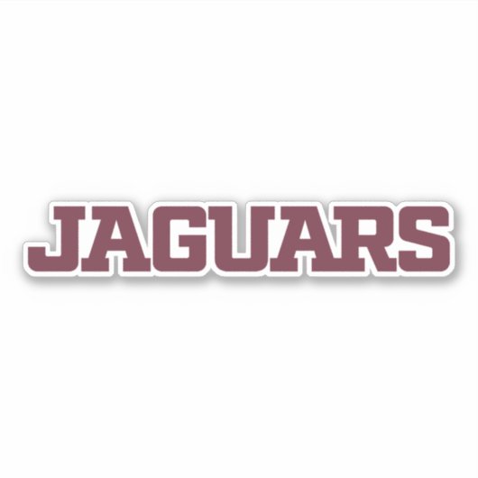 Texas A&M University - San Antonio Jaguars Sticker (Voorkant)