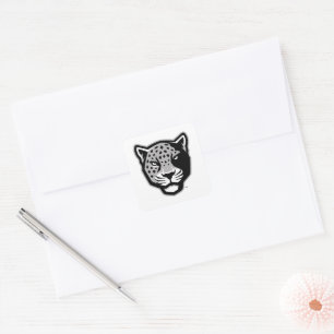 Texas A&M University - San Antonio Jaguars Vierkante Sticker