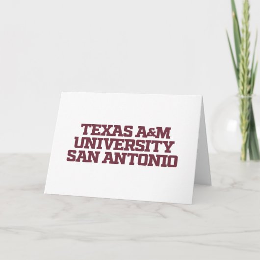 Texas A&M University - San Antonio Kaart (Voorkant)