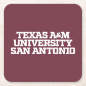Texas A&M University - San Antonio Kartonnen Onderzetters (Voorkant)