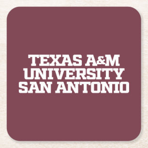 Texas A&M University - San Antonio Kartonnen Onderzetters