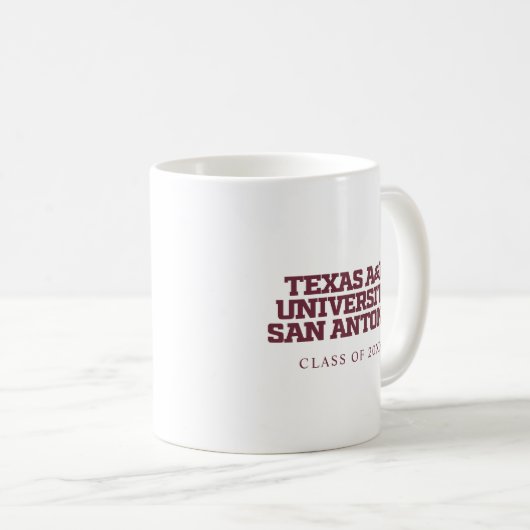 Texas A&M University - San Antonio Koffiemok (Voorkant rechts)