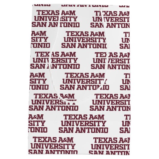 Texas A&M University - San Antonio Medium Cadeauzakje (Achterkant)