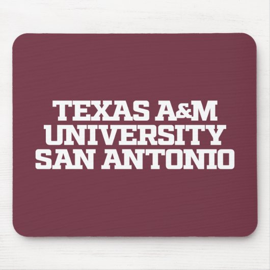 Texas A&M University - San Antonio Muismat (Voorkant)
