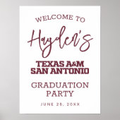 Texas A&M University - San Antonio Poster (Voorkant)