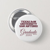Texas A&M University - San Antonio Ronde Button 5,7 Cm (Voorkant /achterkant)