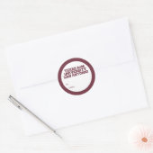 Texas A&M University - San Antonio Ronde Sticker (Envelop)