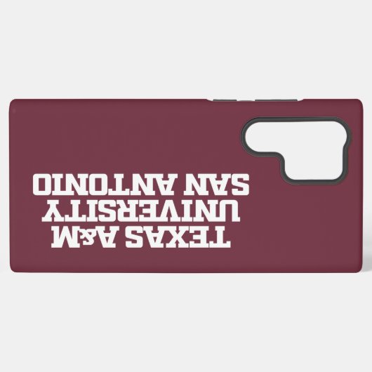 Texas A&M University - San Antonio Samsung Galaxy Hoesje (Achterkant horizontaal)