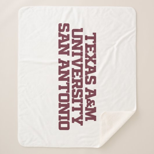 Texas A&M University - San Antonio Sherpa Deken (Voorkant)