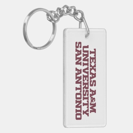Texas A&M University - San Antonio Sleutelhanger (Voorkant Links)