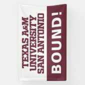 Texas A&M University - San Antonio Spandoek (Verticaal)