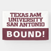 Texas A&M University - San Antonio Spandoek (Horizontaal)