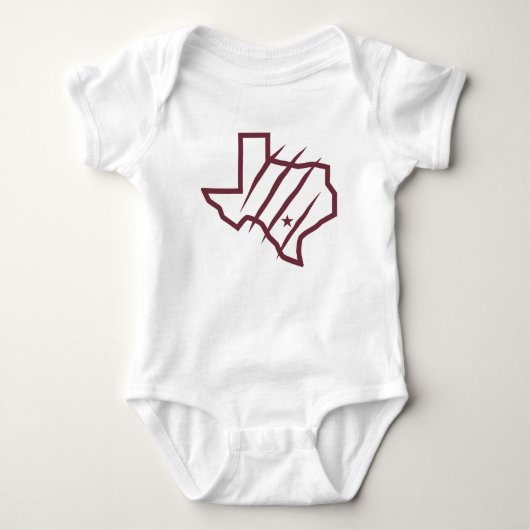 Texas A&M University - San Antonio | Staat Logo 2 Romper (Voorkant)