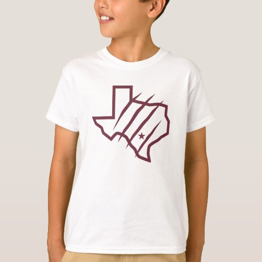 Texas A&M University - San Antonio | Staat Logo 2 T-shirt (Voorkant)