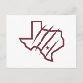 Texas A&M University - San Antonio | Staat Logo Briefkaart (Voorkant)