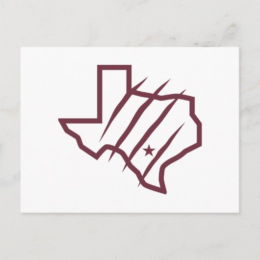 Texas A&M University - San Antonio | Staat Logo Briefkaart (Voorkant)