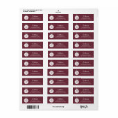 Texas A&M University - San Antonio | Staat Logo Etiket (Full Sheet)