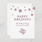 Texas A&M University - San Antonio | Staat Logo Feestdagenkaart (Voorkant / Achterkant)