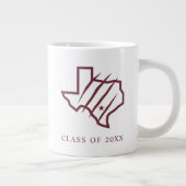 Texas A&M University - San Antonio | Staat Logo Grote Koffiekop (Rechts)