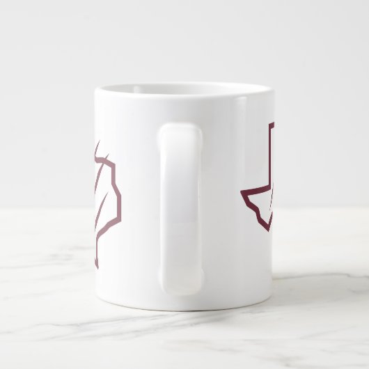 Texas A&M University - San Antonio | Staat Logo Grote Koffiekop (Achterkant)