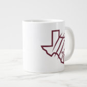 Texas A&M University - San Antonio | Staat Logo Grote Koffiekop (Voorkant rechts)