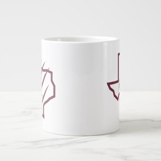 Texas A&M University - San Antonio | Staat Logo Grote Koffiekop (Voorkant)
