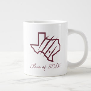 Texas A&M University - San Antonio   Staat Logo Grote Koffiekop