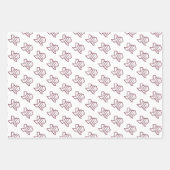 Texas A&M University - San Antonio | Staat Logo Inpakpapier Vel (Voorkant 3)