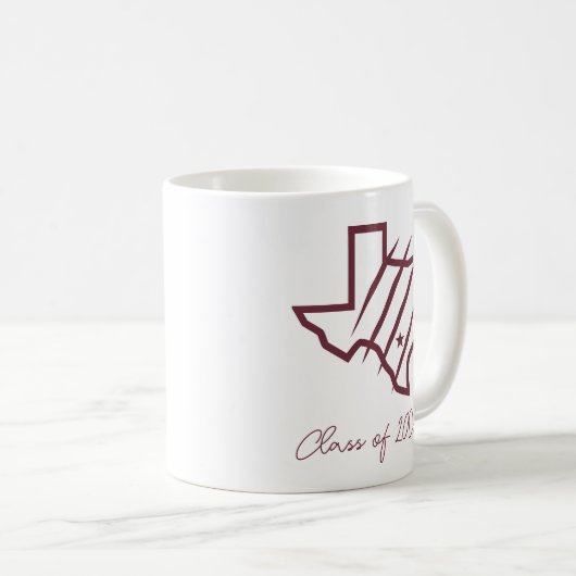 Texas A&M University - San Antonio | Staat Logo Koffiemok (Voorkant rechts)