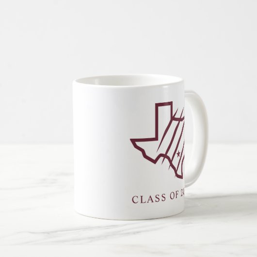 Texas A&M University - San Antonio | Staat Logo Koffiemok (Voorkant rechts)