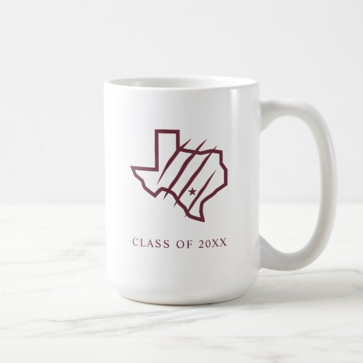 Texas A&M University - San Antonio | Staat Logo Koffiemok (Rechts)