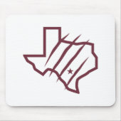 Texas A&M University - San Antonio | Staat Logo Muismat (Voorkant)
