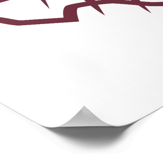 Texas A&M University - San Antonio | Staat Logo Poster (Hoek)