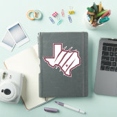 Texas A&M University - San Antonio | Staat Logo Sticker (iPad Cover)
