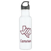 Texas A&M University - San Antonio | Staat Logo Waterfles (Voorkant)