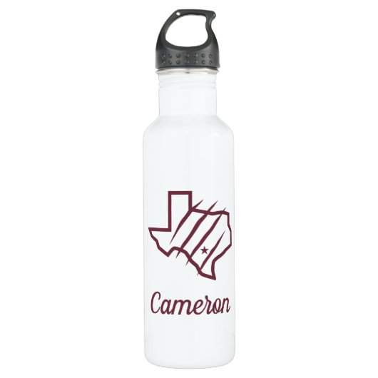 Texas A&M University - San Antonio | Staat Logo Waterfles (Voorkant)