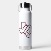 Texas A&M University - San Antonio | Staat Logo Waterfles (Voorkant)