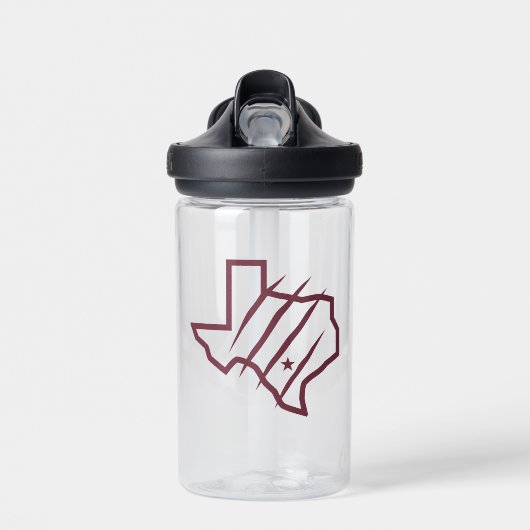 Texas A&M University - San Antonio | Staat Logo Waterfles (Voorkant)
