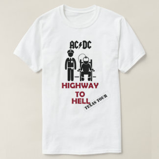Texas AC DC Highway to Hell T-shirt