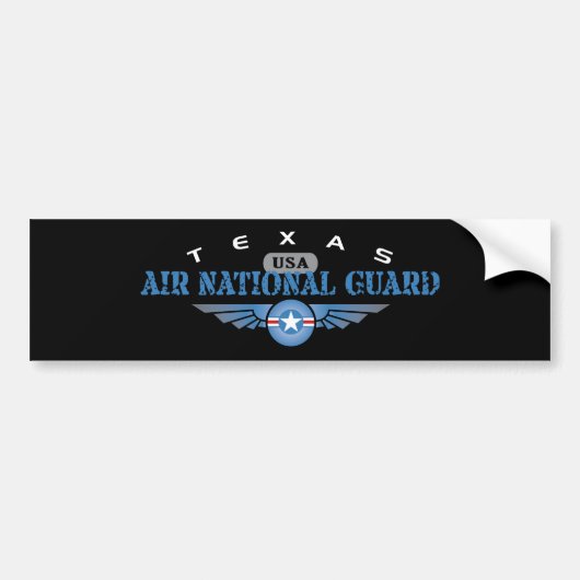 Texas Air National Guard Bumpersticker (Voorkant)