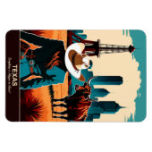 Texas: alles is groter in Texas Flexible Magneet (Horizontaal)