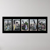 TEXAS Alphabet Letter Name Art Poster (Voorkant)
