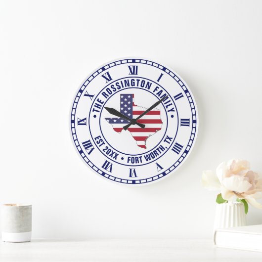 Texas American Flag Map Familienaam Datum Este Loc Grote Klok (Huis)