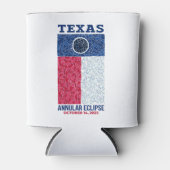 Texas Annular Eclipse Koelbox Blikjeskoeler (Voorkant)